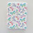 Leather Case Stands Fashionable Pattern Flip Cover Holder XH3 for Apple iPad 10.2 (2020) Mint Blue