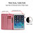 Leather Case Stands Fashionable Pattern Flip Cover Holder Y01B for Apple iPad Air