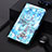 Leather Case Stands Fashionable Pattern Flip Cover Holder Y01B for Samsung Galaxy A20e