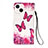 Leather Case Stands Fashionable Pattern Flip Cover Holder Y02B for Apple iPhone 14 Plus