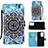 Leather Case Stands Fashionable Pattern Flip Cover Holder Y02B for Samsung Galaxy A33 5G Mixed
