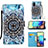 Leather Case Stands Fashionable Pattern Flip Cover Holder Y02B for Samsung Galaxy A71 5G Mixed