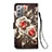 Leather Case Stands Fashionable Pattern Flip Cover Holder Y02B for Samsung Galaxy Note 20 5G