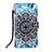 Leather Case Stands Fashionable Pattern Flip Cover Holder Y02B for Xiaomi Redmi 10C 4G