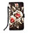 Leather Case Stands Fashionable Pattern Flip Cover Holder Y02B for Xiaomi Redmi Note 9