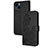 Leather Case Stands Fashionable Pattern Flip Cover Holder Y02X for Apple iPhone 14 Plus Black