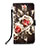 Leather Case Stands Fashionable Pattern Flip Cover Holder Y03B for Apple iPhone 14 Plus