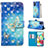 Leather Case Stands Fashionable Pattern Flip Cover Holder Y03B for Samsung Galaxy A71 5G