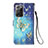 Leather Case Stands Fashionable Pattern Flip Cover Holder Y03B for Samsung Galaxy Note 20 Ultra 5G