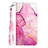 Leather Case Stands Fashionable Pattern Flip Cover Holder Y03B for Samsung Galaxy S22 Plus 5G