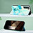 Leather Case Stands Fashionable Pattern Flip Cover Holder Y03B for Samsung Galaxy S25 5G