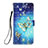Leather Case Stands Fashionable Pattern Flip Cover Holder Y03B for Xiaomi Redmi Note 9 Pro