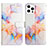 Leather Case Stands Fashionable Pattern Flip Cover Holder Y04B for Apple iPhone 13 Pro Max
