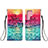 Leather Case Stands Fashionable Pattern Flip Cover Holder Y04B for Samsung Galaxy S21 Ultra 5G Red