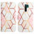 Leather Case Stands Fashionable Pattern Flip Cover Holder Y04B for Xiaomi Redmi 9 Prime India