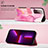 Leather Case Stands Fashionable Pattern Flip Cover Holder Y05B for Samsung Galaxy S20 FE (2022) 5G