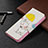 Leather Case Stands Fashionable Pattern Flip Cover L07 Holder for Apple iPhone 14 Plus Yellow
