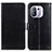 Leather Case Stands Flip Cover A06D Holder for Xiaomi Mi 11 Pro 5G Black