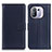 Leather Case Stands Flip Cover A08D Holder for Xiaomi Mi 11 Pro 5G Blue