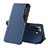 Leather Case Stands Flip Cover A09D Holder for Xiaomi Mi 11 Pro 5G Blue