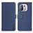 Leather Case Stands Flip Cover B01H Holder for Xiaomi Mi 11 Pro 5G Blue