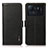 Leather Case Stands Flip Cover B01H Holder for Xiaomi Mi 11 Ultra 5G Black