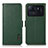 Leather Case Stands Flip Cover B01H Holder for Xiaomi Mi 11 Ultra 5G Green