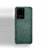 Leather Case Stands Flip Cover C01 Holder for Samsung Galaxy S20 Ultra 5G Green