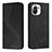 Leather Case Stands Flip Cover C02 Holder for Xiaomi Mi 11 5G Black