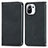 Leather Case Stands Flip Cover C05 Holder for Xiaomi Mi 11 5G Black