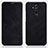 Leather Case Stands Flip Cover F01 for Huawei Mate 20 Lite Black