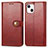 Leather Case Stands Flip Cover F01 Holder for Apple iPhone 14