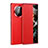 Leather Case Stands Flip Cover F01 Holder for Huawei Mate 40 Red
