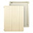 Leather Case Stands Flip Cover for Apple iPad 2 Gold