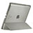 Leather Case Stands Flip Cover for Apple iPad 2 Gray