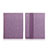 Leather Case Stands Flip Cover for Apple iPad 3 Purple