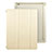 Leather Case Stands Flip Cover for Apple iPad 4 Gold