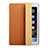 Leather Case Stands Flip Cover for Apple iPad Air 2 Brown