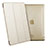 Leather Case Stands Flip Cover for Apple iPad Air Gold