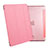Leather Case Stands Flip Cover for Apple iPad Air Pink