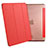 Leather Case Stands Flip Cover for Apple iPad Air Red