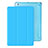 Leather Case Stands Flip Cover for Apple iPad Mini 2 Sky Blue