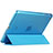 Leather Case Stands Flip Cover for Apple iPad Mini 2 Sky Blue