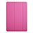 Leather Case Stands Flip Cover for Apple iPad Mini 3 Hot Pink