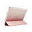 Leather Case Stands Flip Cover for Apple iPad Mini 3 Rose Gold