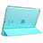 Leather Case Stands Flip Cover for Apple iPad Mini 4 Sky Blue