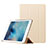 Leather Case Stands Flip Cover for Apple iPad Mini Gold