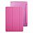 Leather Case Stands Flip Cover for Apple iPad Mini Hot Pink
