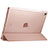 Leather Case Stands Flip Cover for Apple iPad Pro 12.9 (2017) Rose Gold