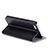 Leather Case Stands Flip Cover for Apple iPhone SE Black